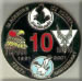 Blackburn Hawks Ice Hockey Enamel Badge