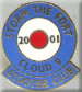 Cloud 9 Scooter Club Enamel Badge