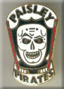 Paisley Pirates Enamel Badge